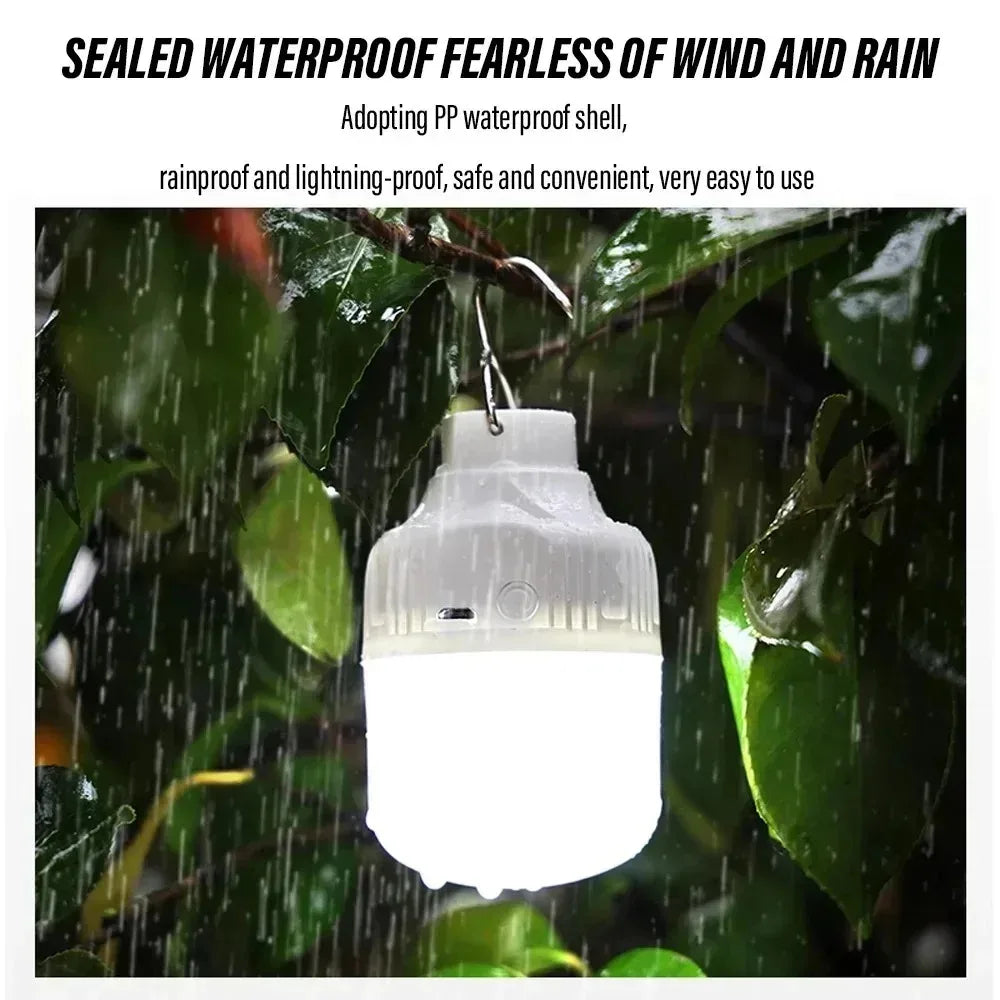 USB Rechargeable LED Camping Lantern — Portable
