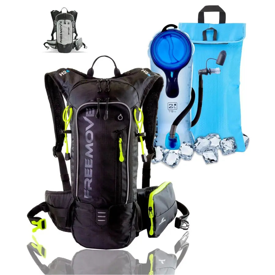 Hydration Backpack 3-in-1 — 2L Water Bladder Included