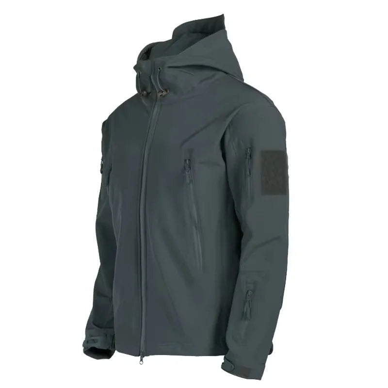 Tactical Soft Shell Jacket — Shark Skin, Waterproof
