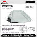 Ultralight 2-Person Tent — 3-Season with Footprint