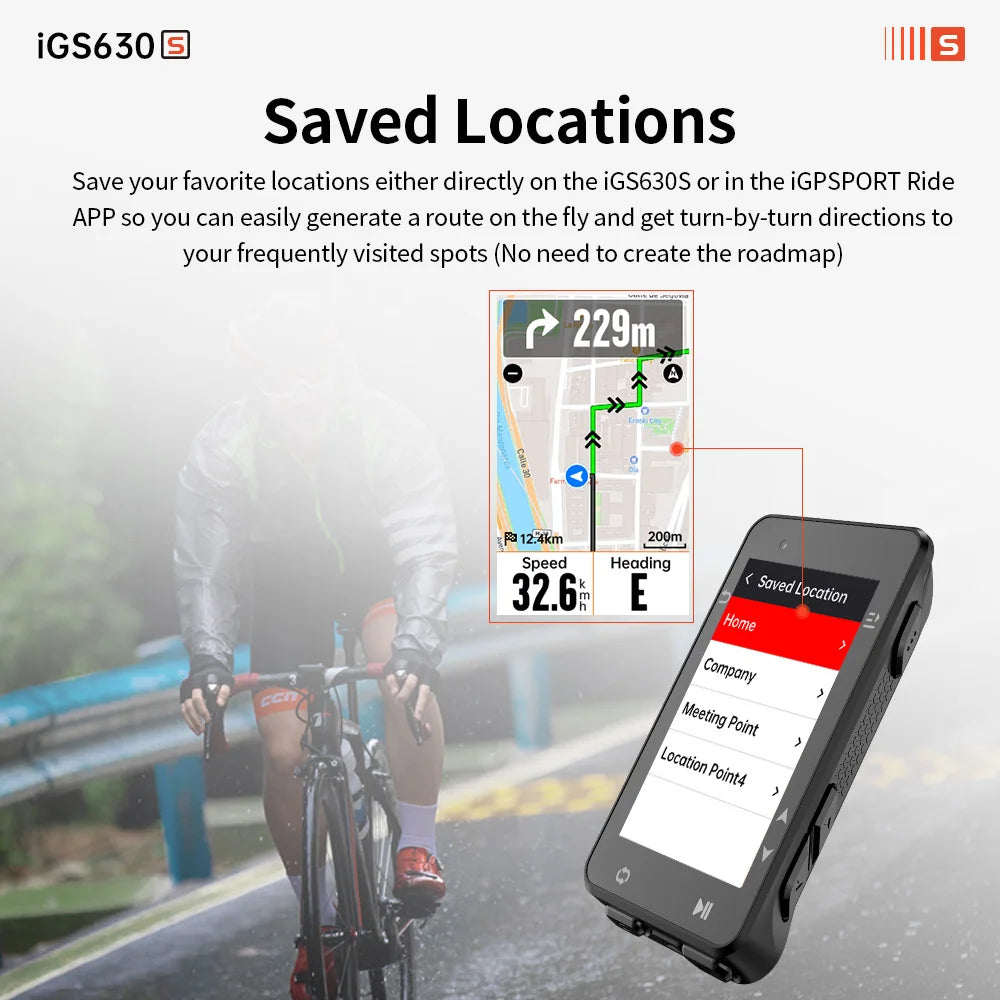 Cycling Computer — Dual Band GPS