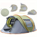 4-Person Pop Up Tent — Waterproof, 2 Doors