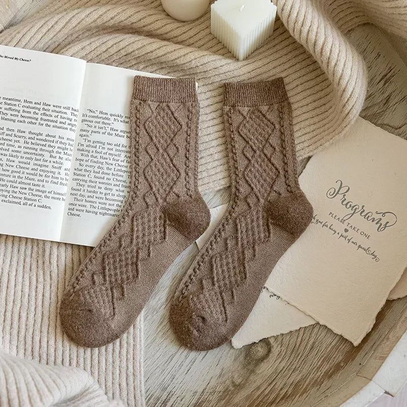 Winter Cashmere Wool Socks — Premium Warmth