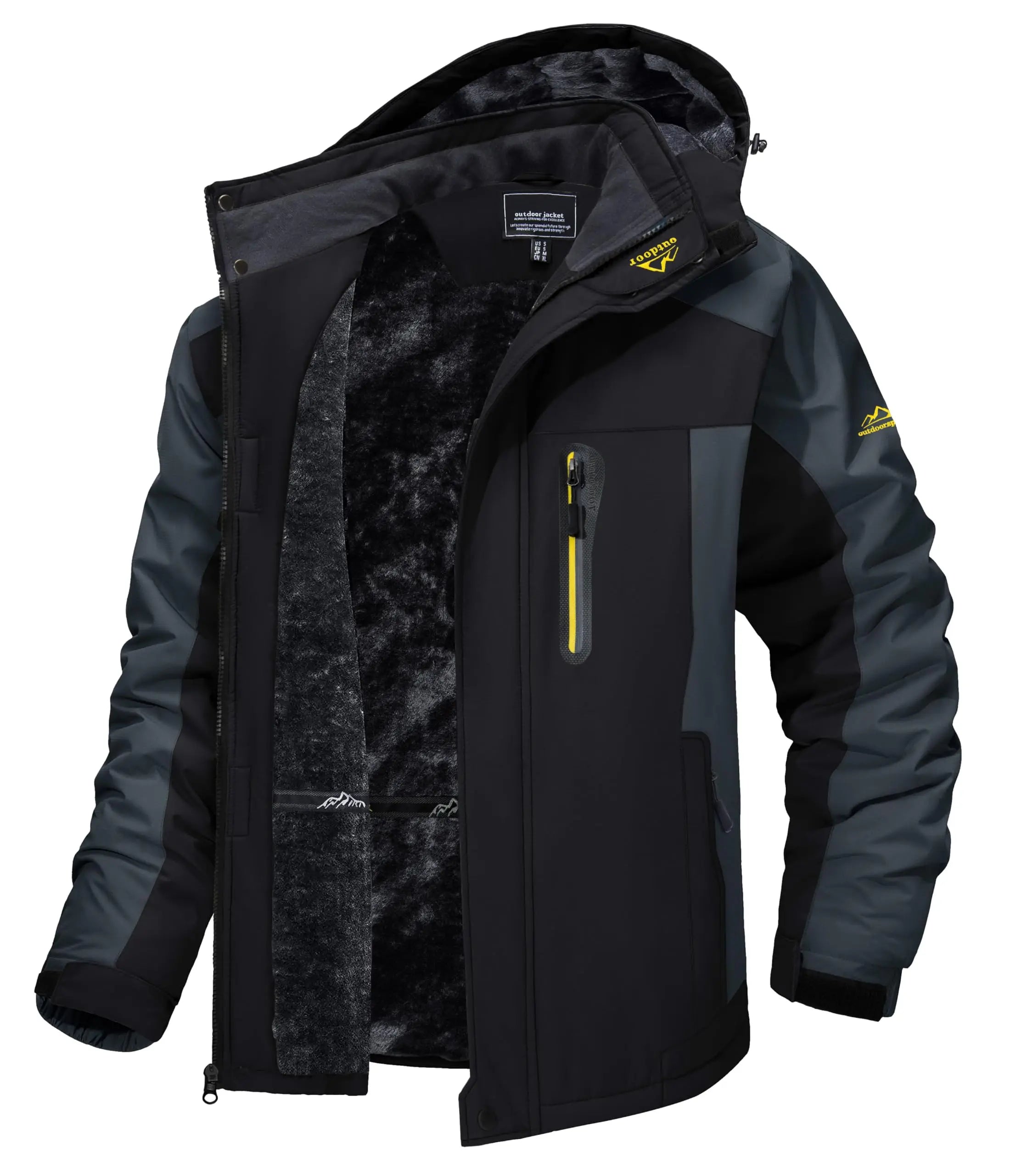 Men's Waterproof Ski Jacket — Winter Snow Ready