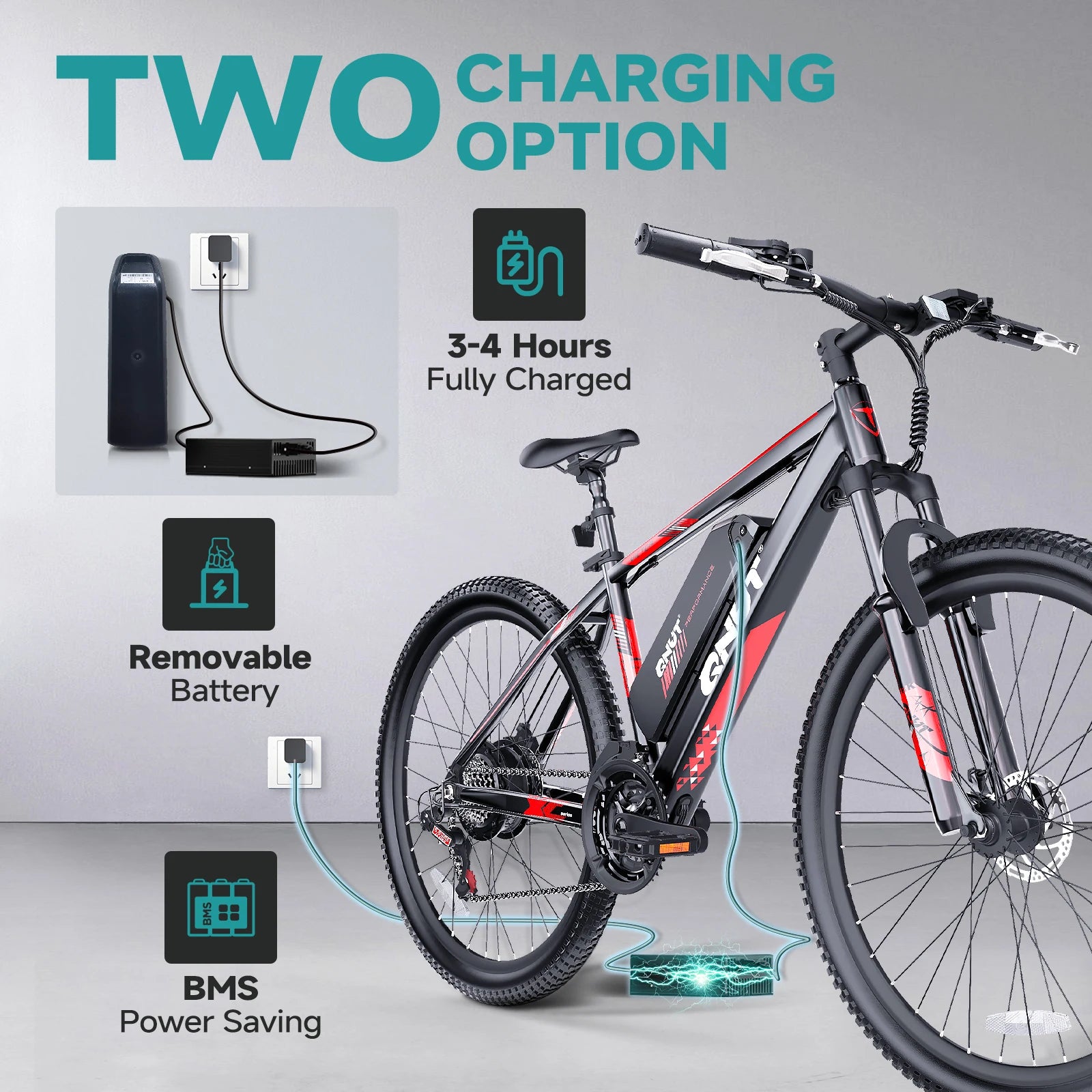 Mountain Electric Bike 1000W — Urban & Trail
