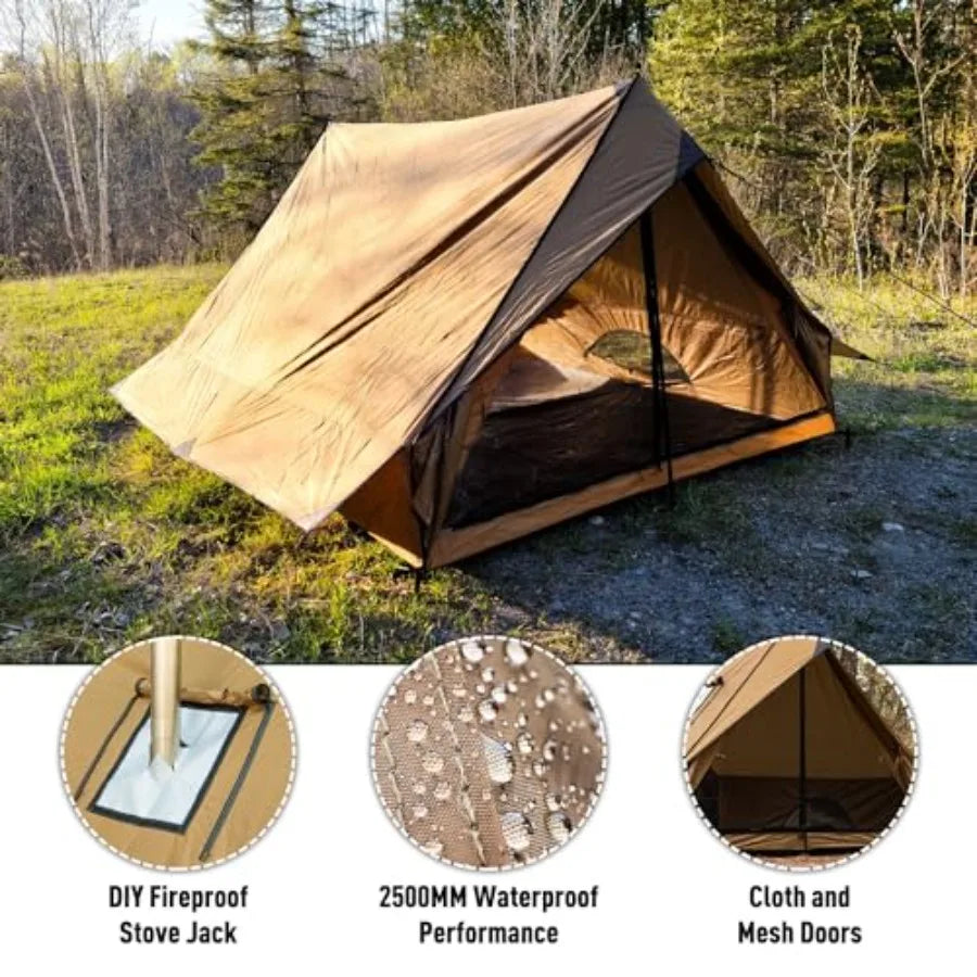 Hot Tent with Stove Jack — Portable Wall Tent