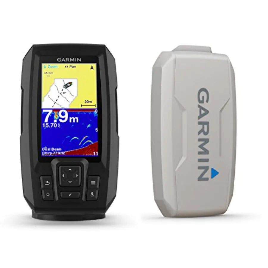 Garmin Striker Plus 4 — Fish Finder with Transducer