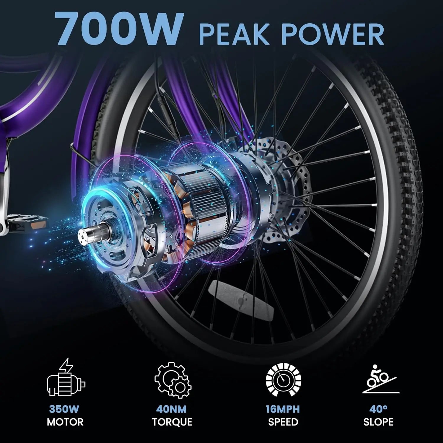 Electric Tricycle 500W