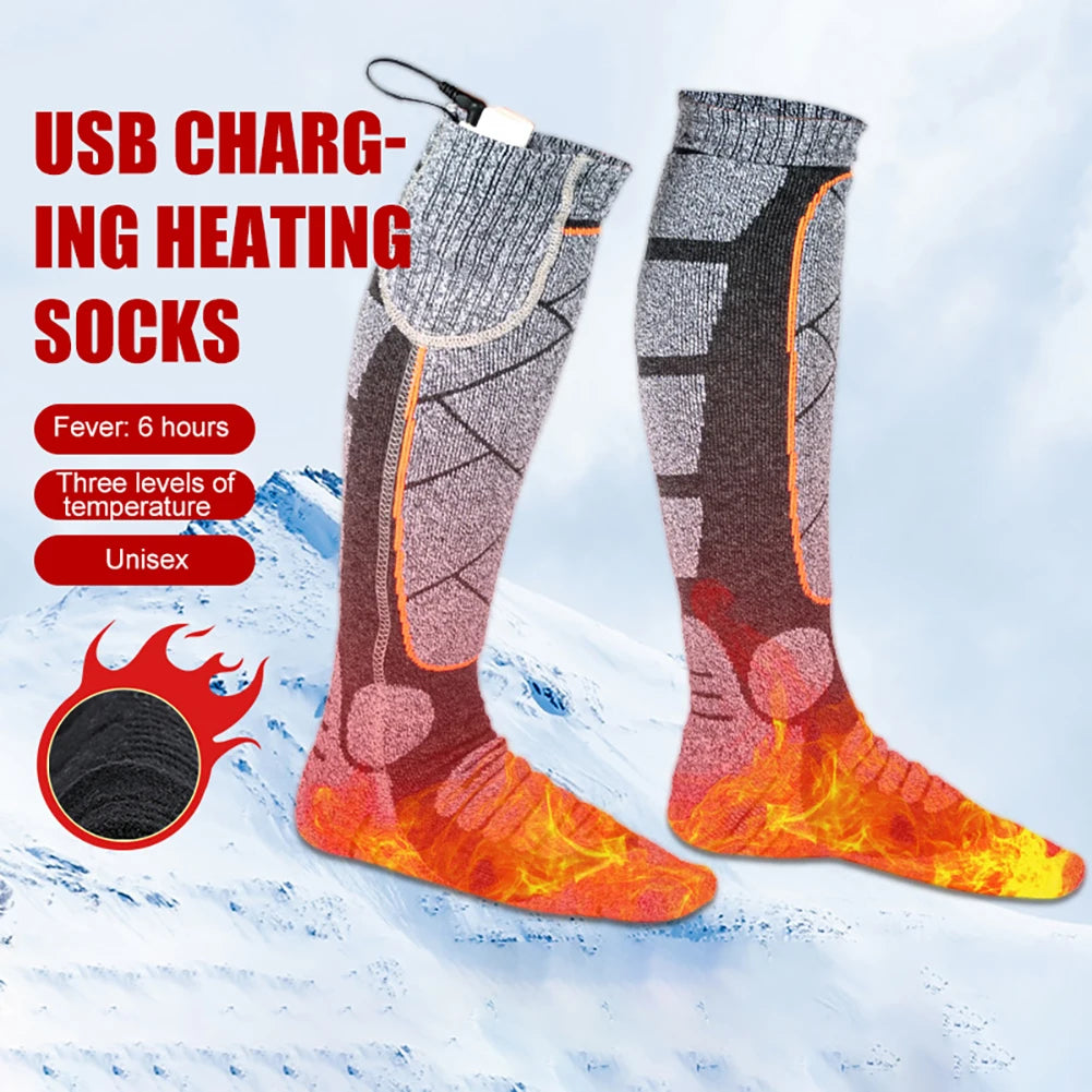 Electric Heated Socks — Battery Foot Warmers