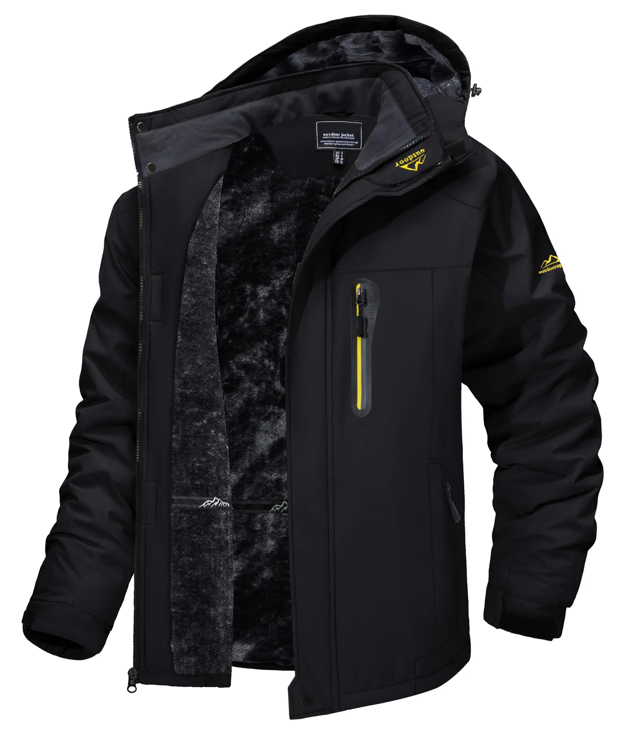 Men's Waterproof Ski Jacket — Winter Snow Ready