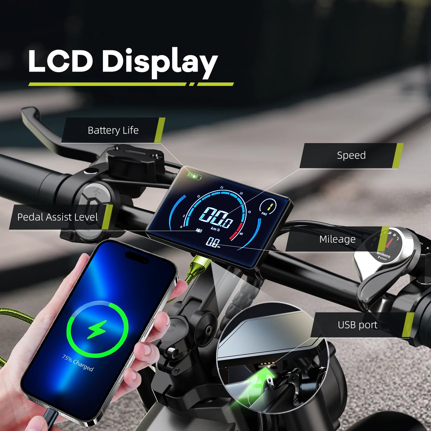 Fast, powerful Ebike-MTB, 5000W Motor