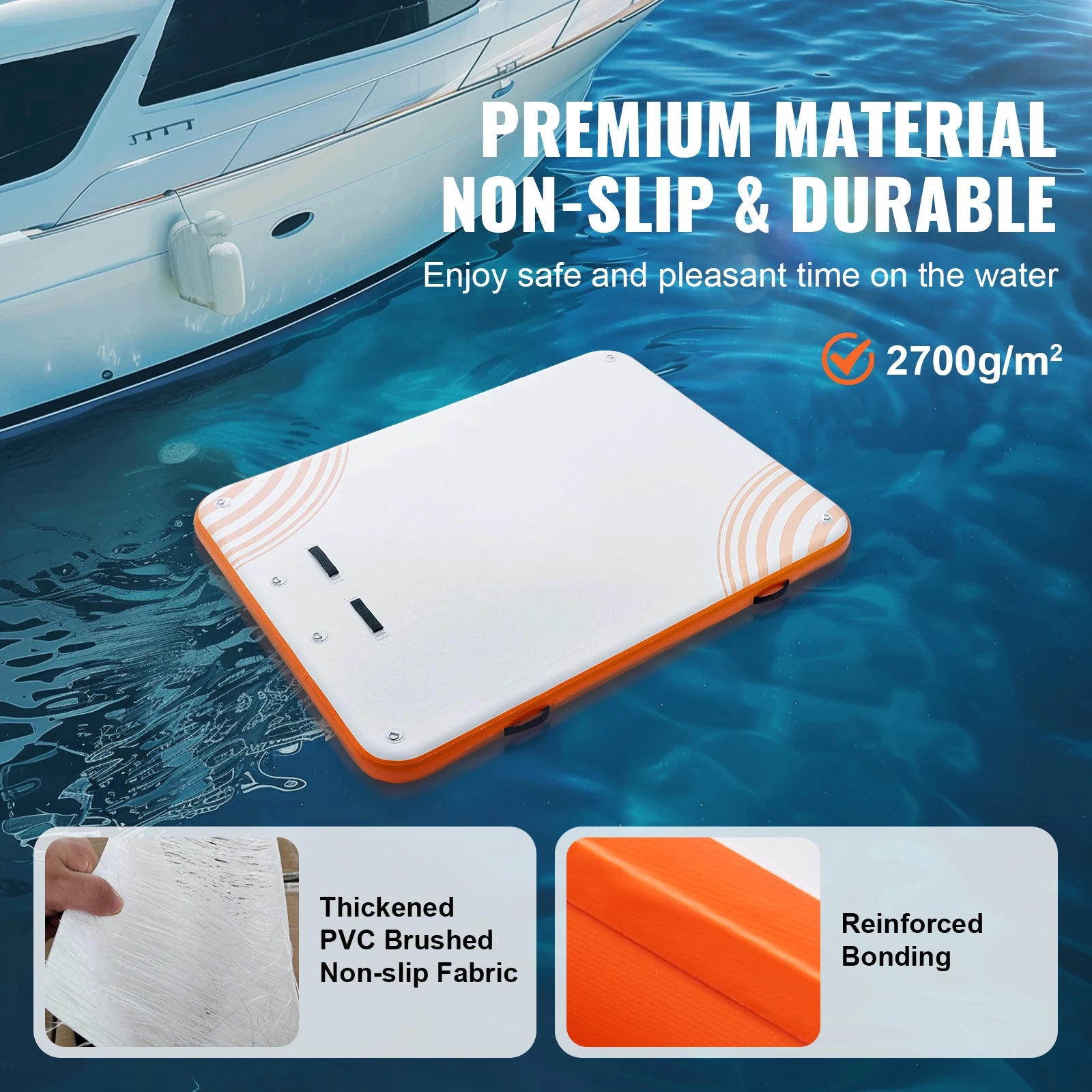 Inflatable Floating Dock — Water Platform