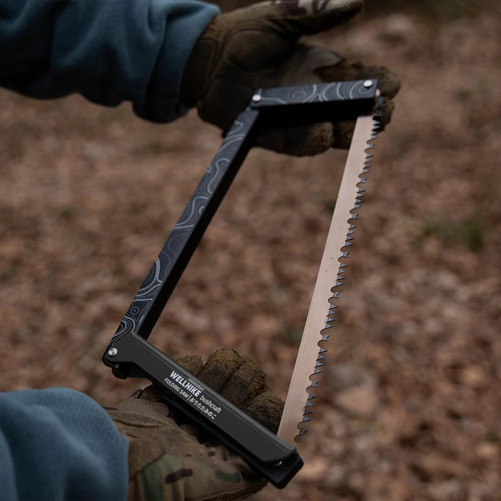 Folding Camping Saw — Aluminum Alloy Hand Saw