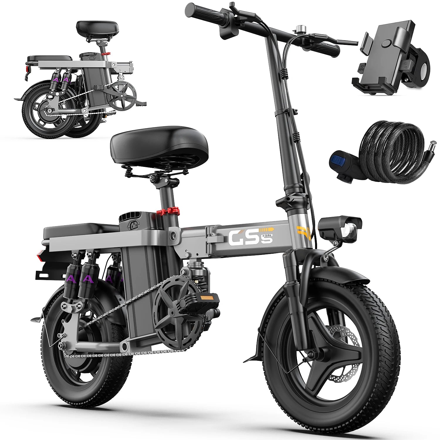 740W Folding Electric Bike