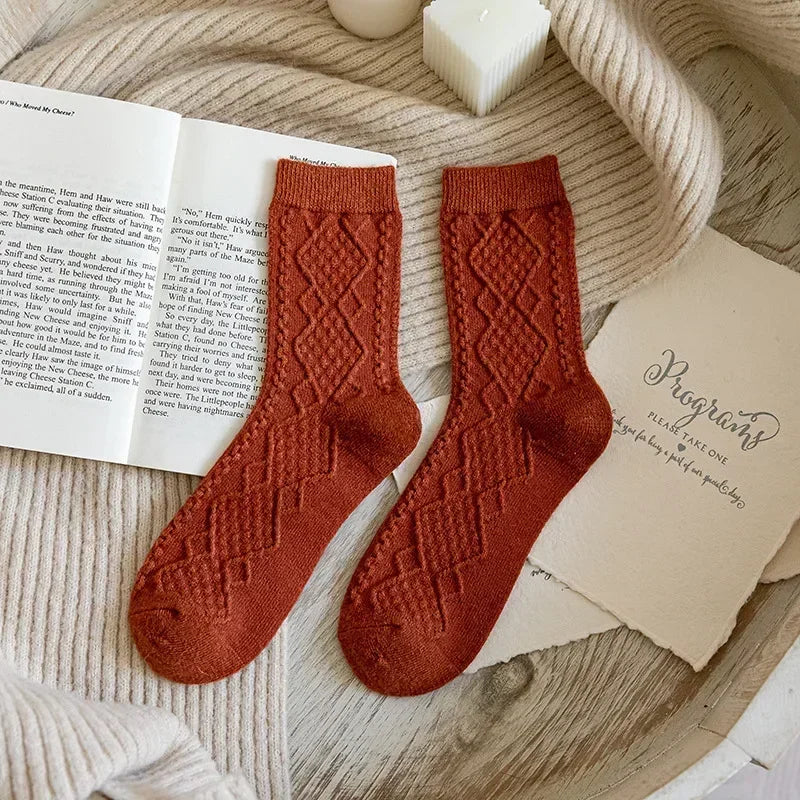 Winter Cashmere Wool Socks — Premium Warmth
