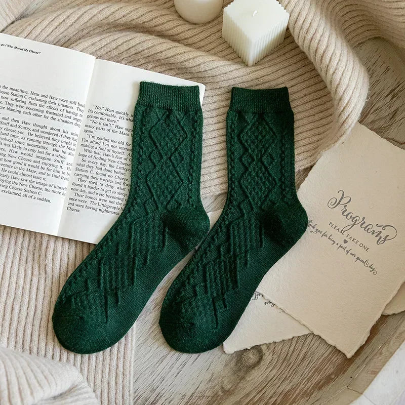 Winter Cashmere Wool Socks — Premium Warmth