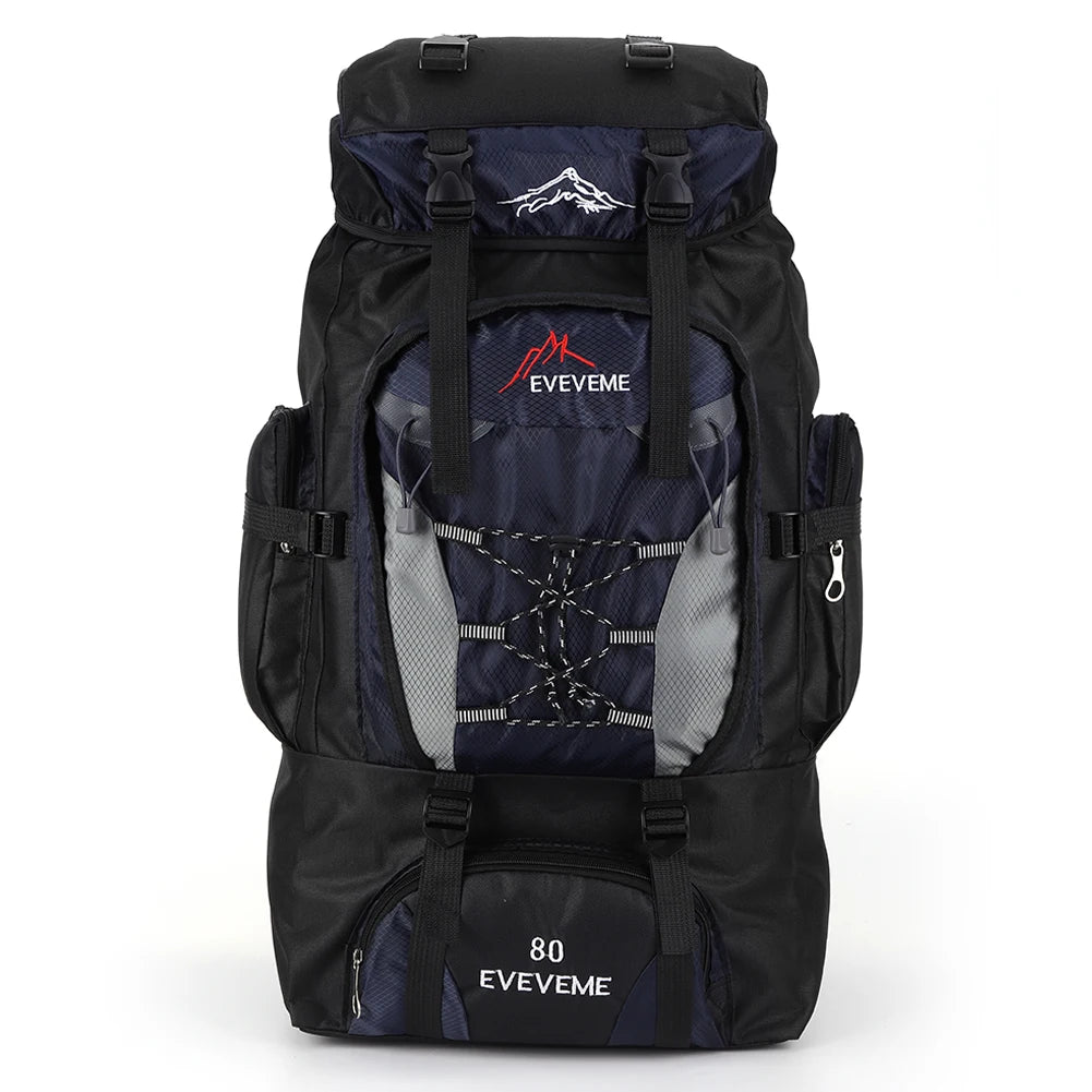 80L Mountaineering Backpack — Large Capacity