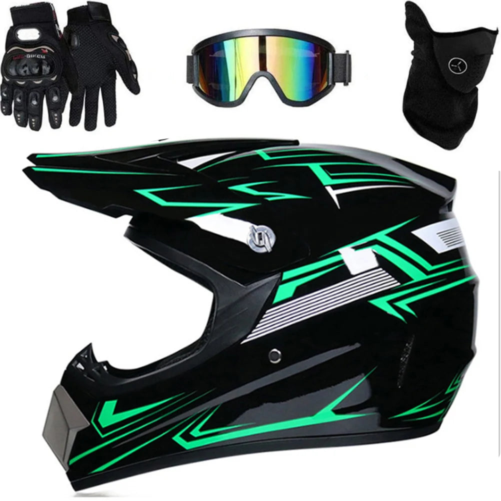Motorcycle Full Face Helmet  Motocross Helmet