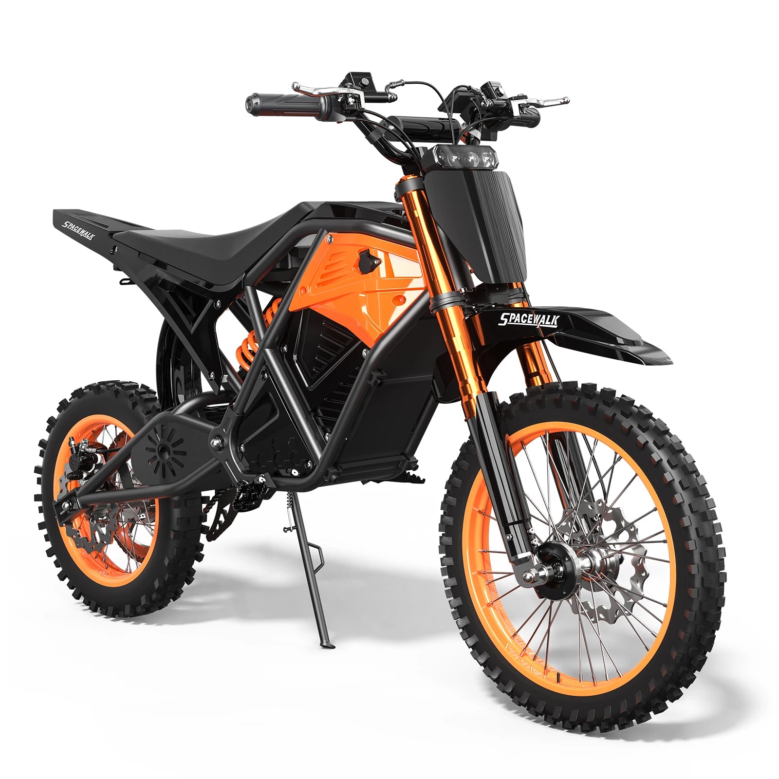 48V Electric Dirt Bike 3000W Peak Power, 37.5MPH Top Speed & 60 Miles Range