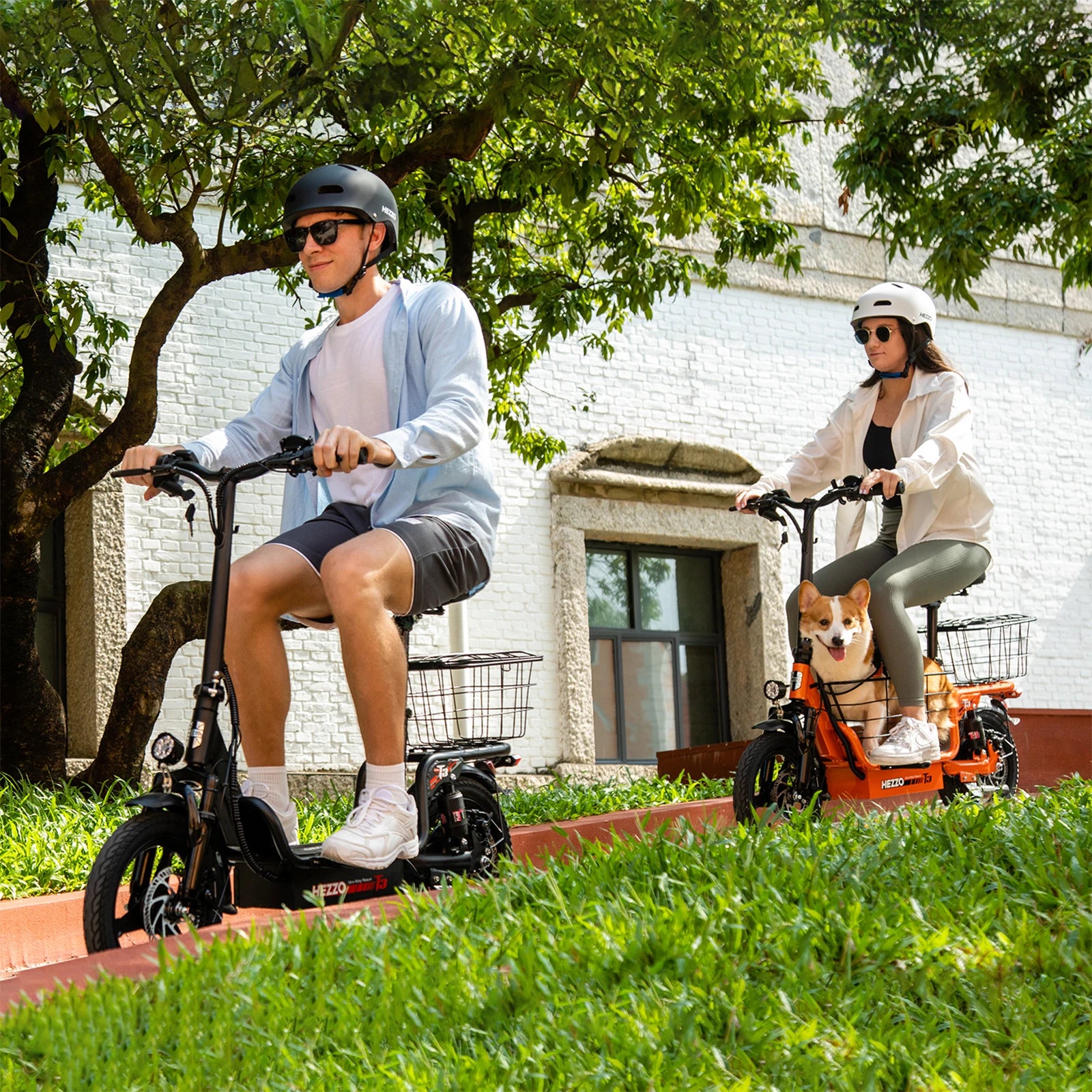Adult Electric Scooter,500W motor,32mph, Foldable With a basket