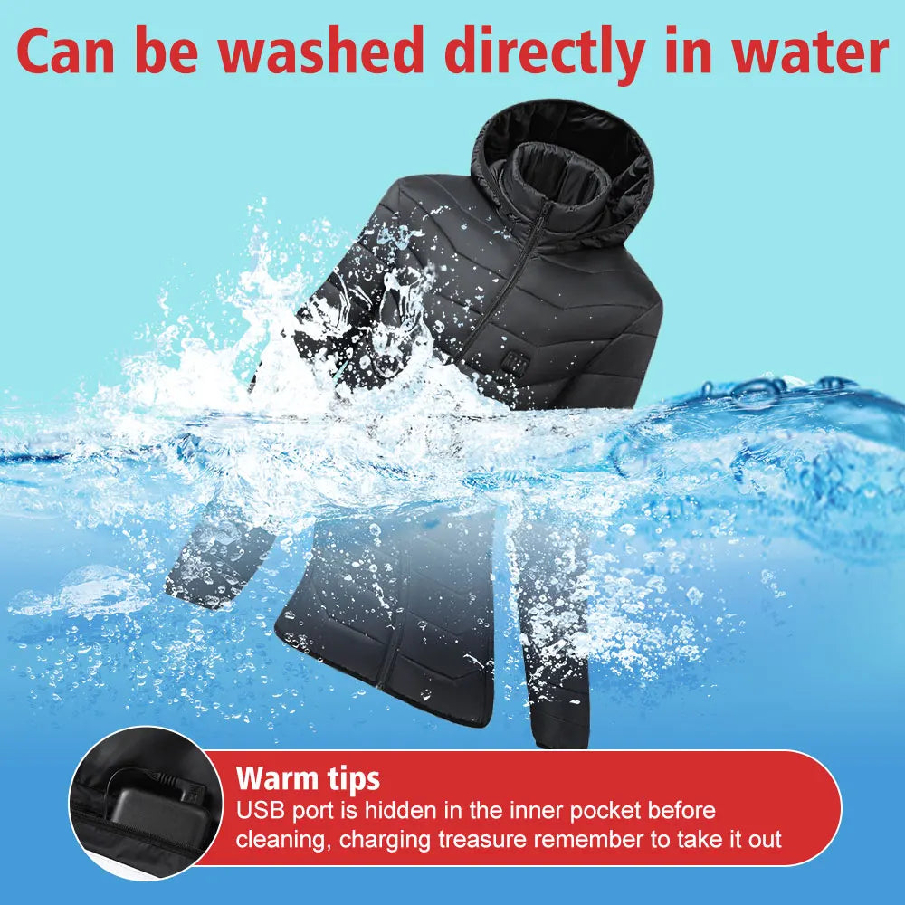 Heated Jacket — Smart Thermostat, 21 Heat Zones