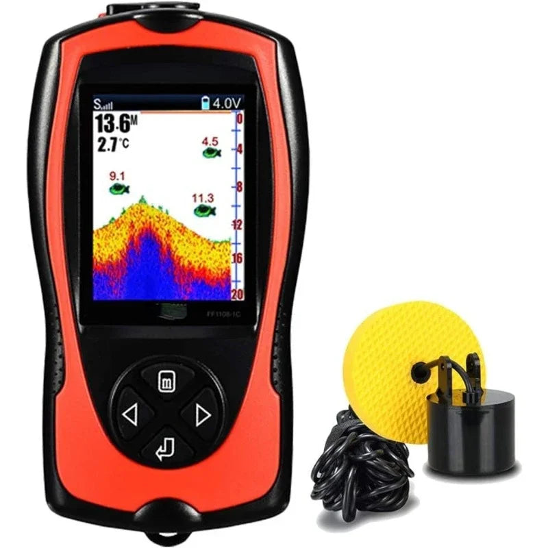 Portable Fish Finder — Handheld Sonar Sensor