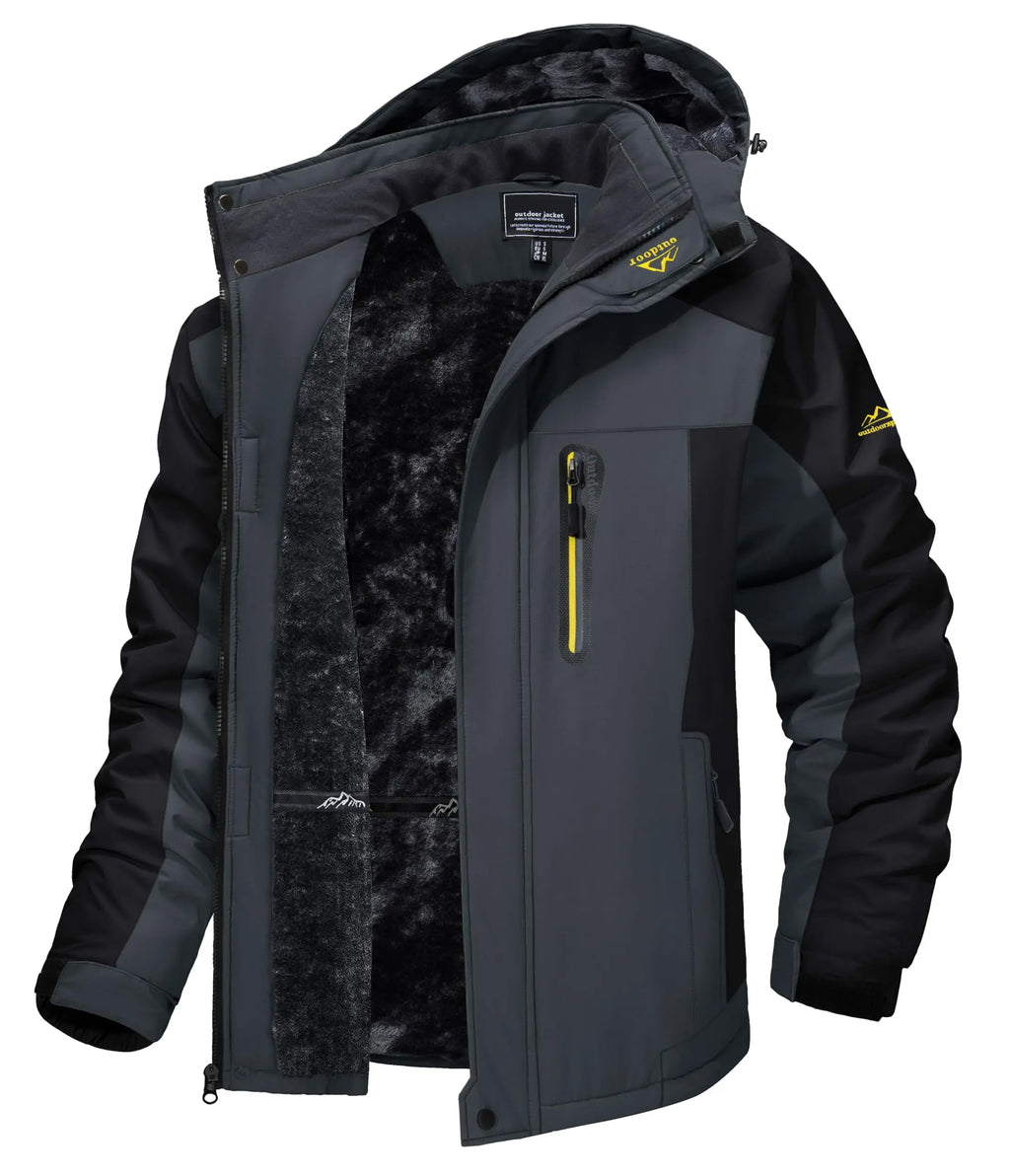 Men's Waterproof Ski Jacket — Winter Snow Ready