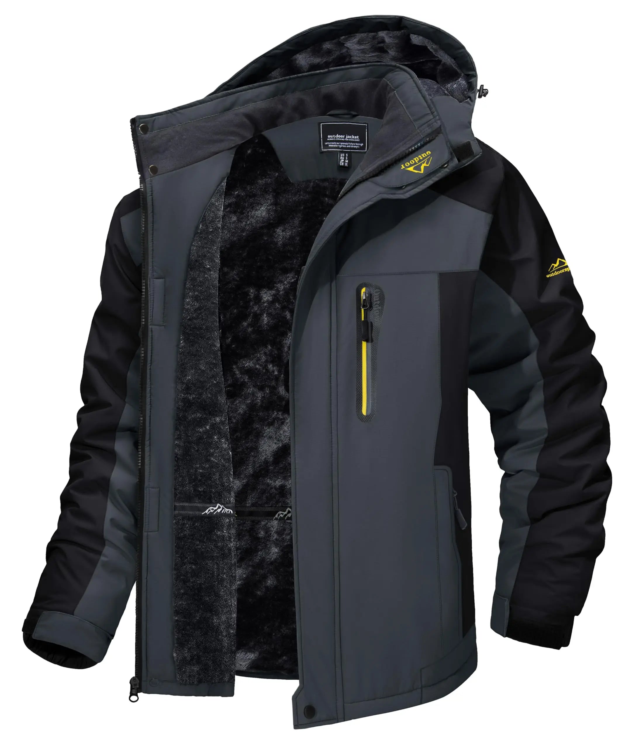 Men's Waterproof Ski Jacket — Winter Snow Ready