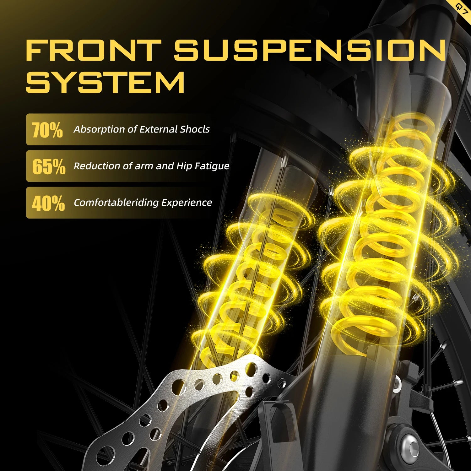 26" Electric Motorcycles Mountain E Bike for Adults, 600W Peak Motor Ebike 19.9Mph