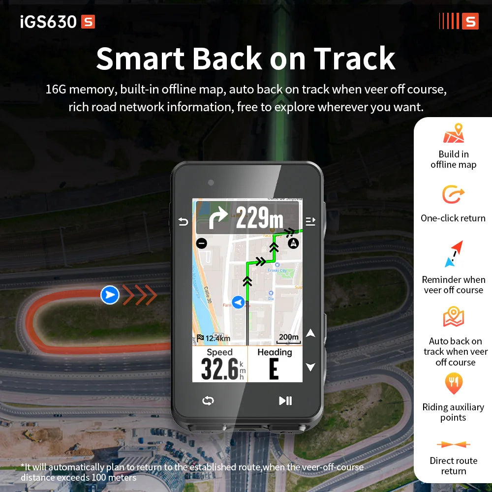 Cycling Computer — Dual Band GPS
