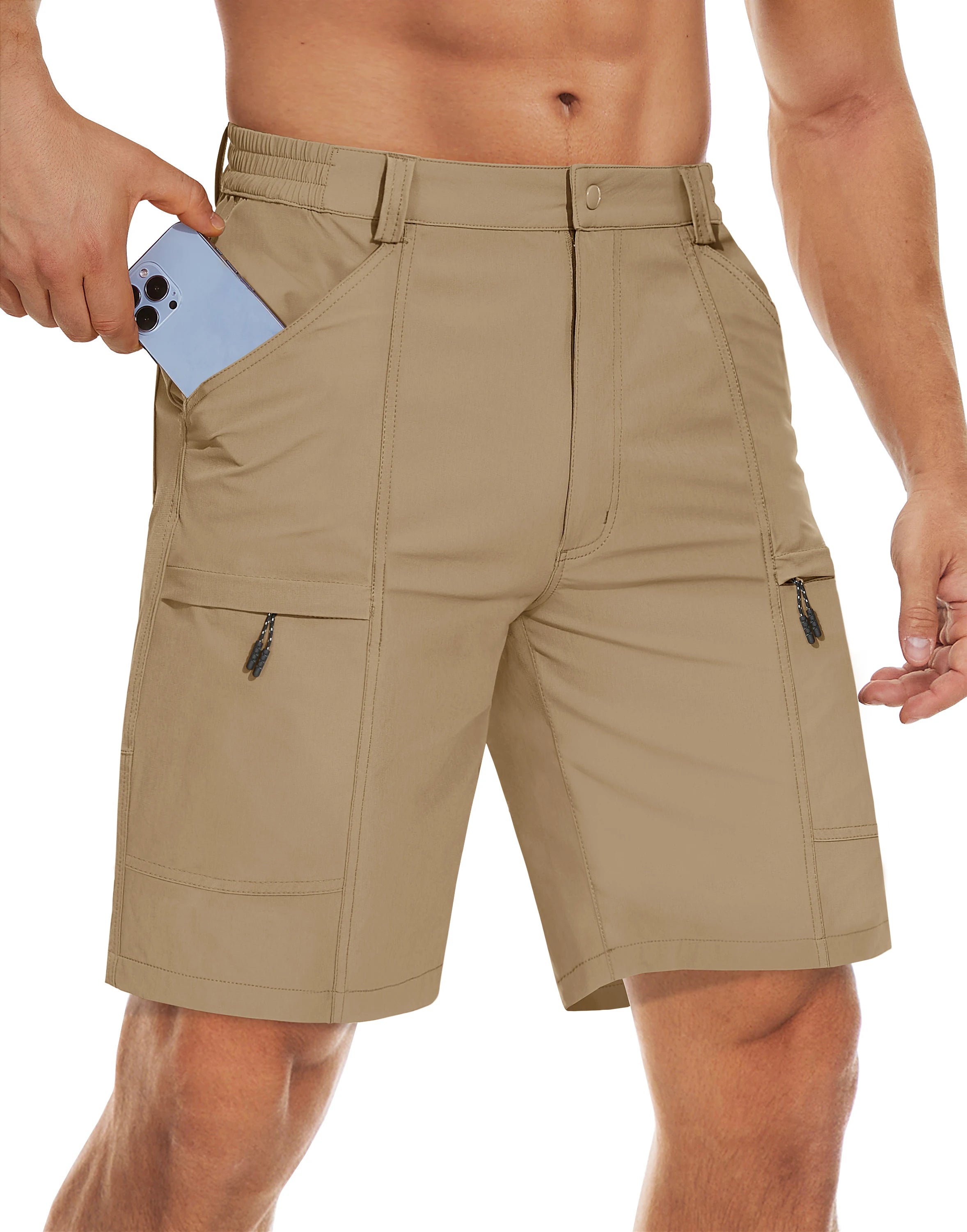 Men's Waterproof Cargo Shorts — Trail Ready