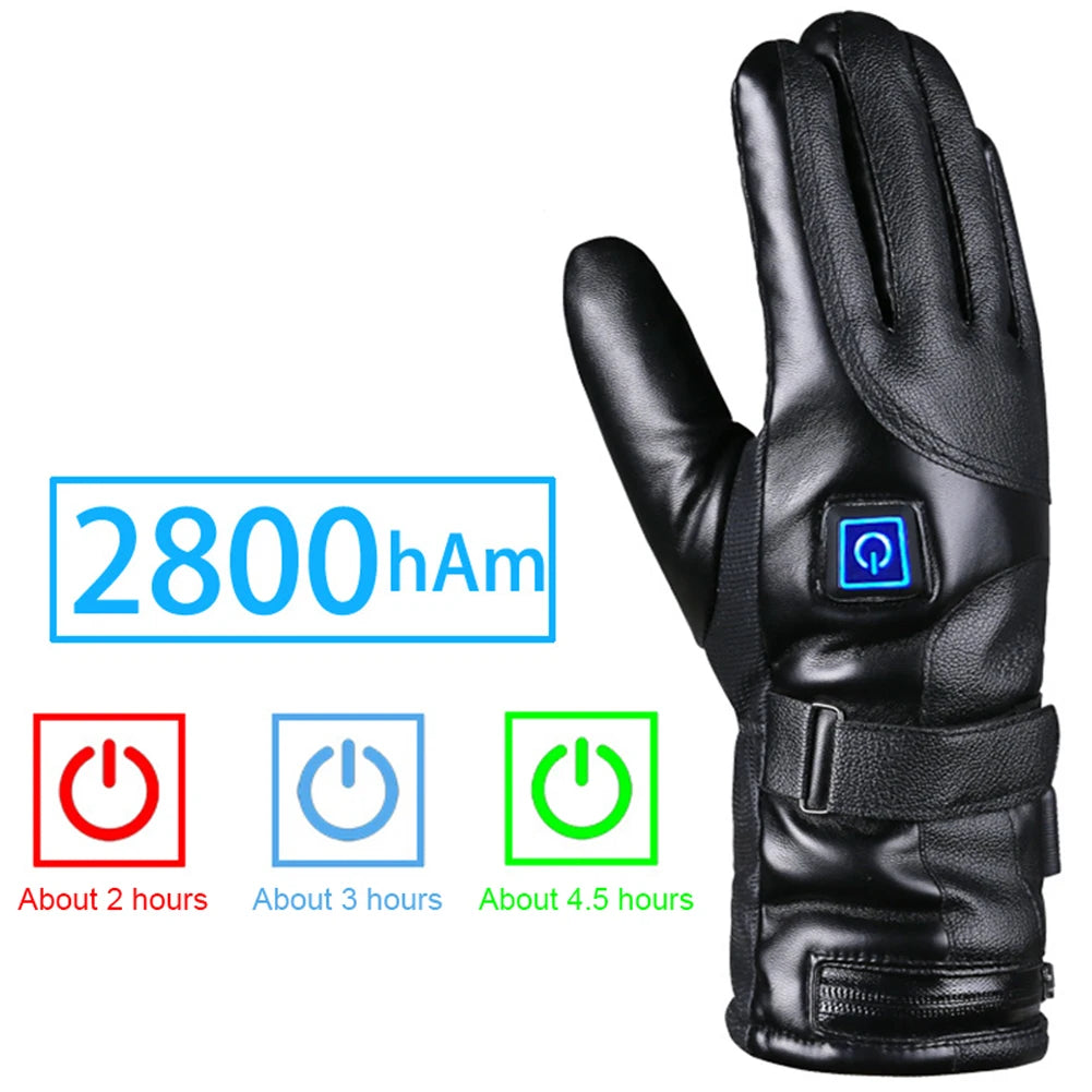 Rechargeable Heated Gloves — 3 Temperature Levels