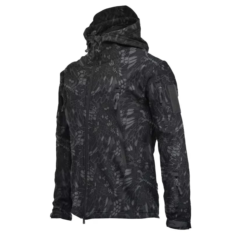 Tactical Soft Shell Jacket — Shark Skin, Waterproof