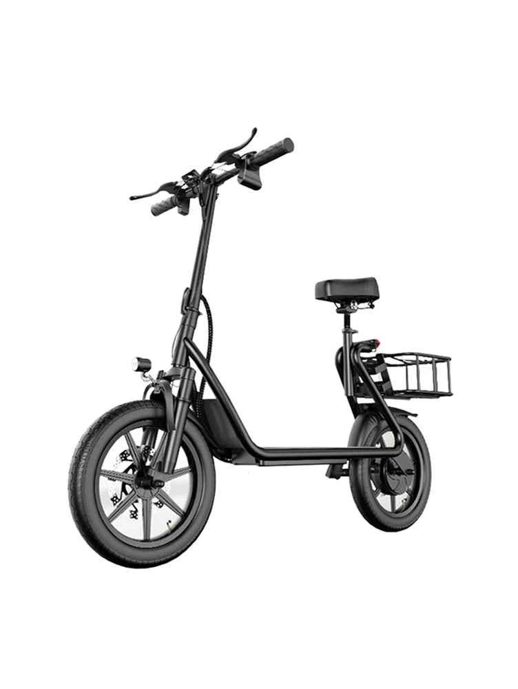 500W 14inch Electric Bicycle 10.4AH Battery 28Miles Max Range 21MPH