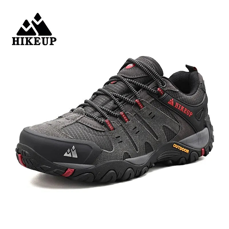 Men's Suede Leather Hiking Shoes — Outdoor Ready