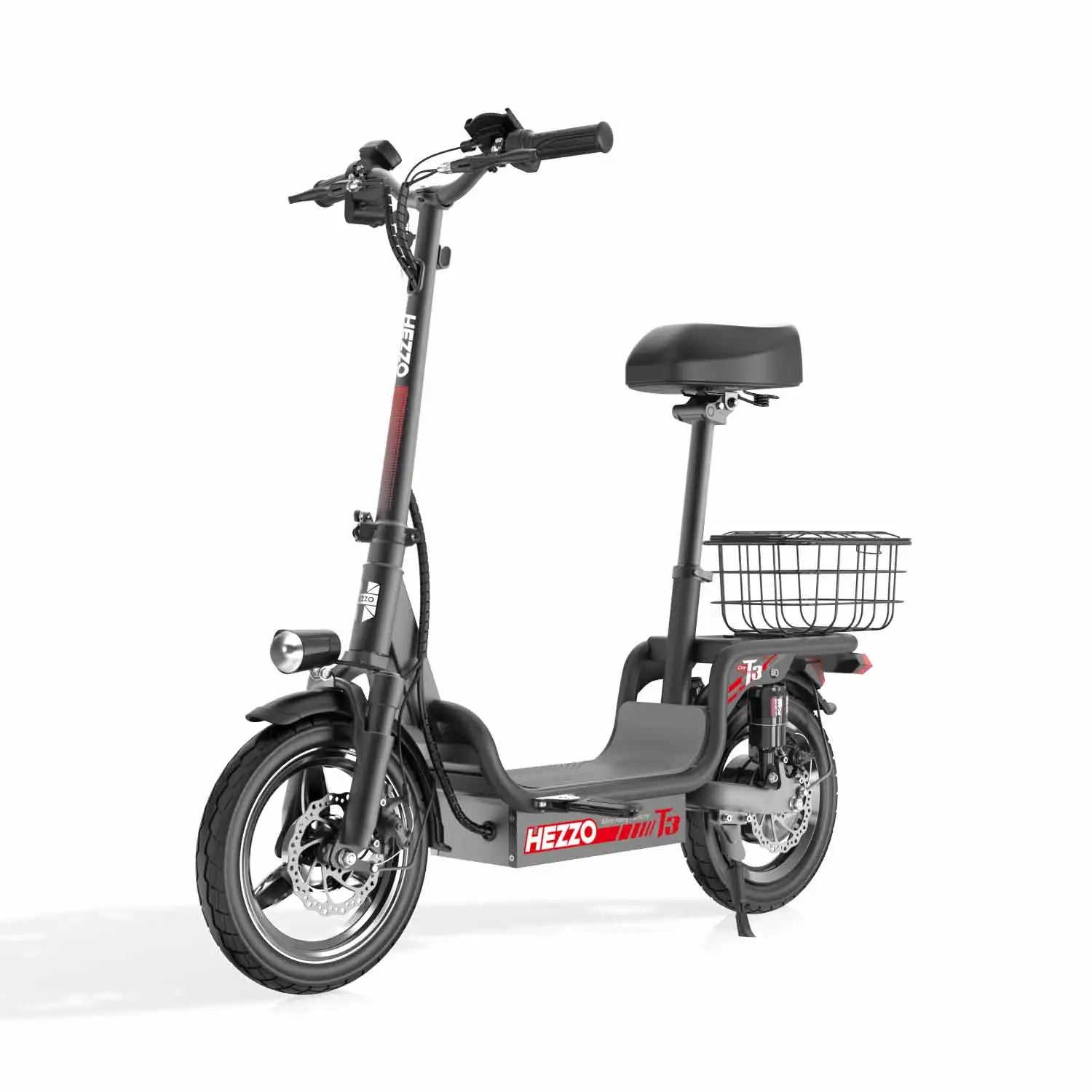 Adult Electric Scooter,500W motor,32mph, Foldable With a basket