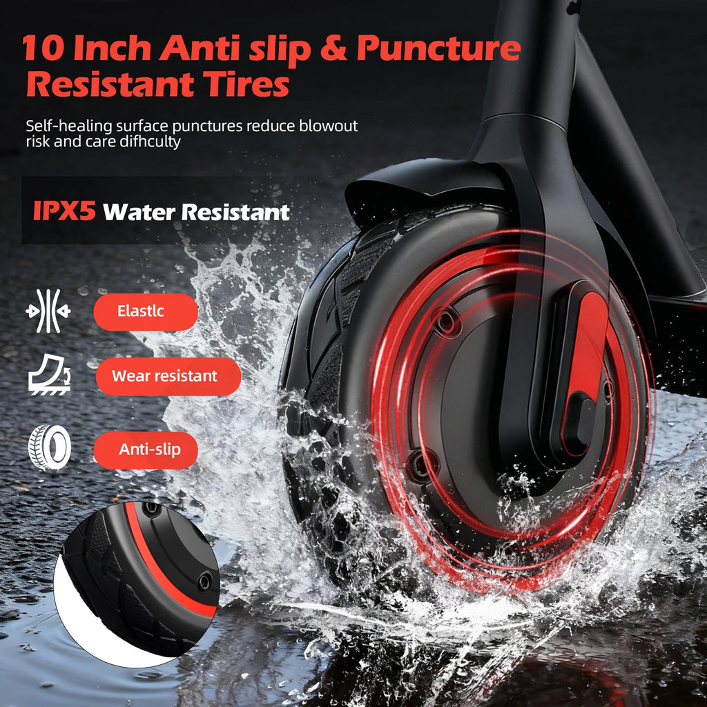 E-scooter 500W Motor 36V15Ah 25MPH Speed Foldable Electric Scooter for Adult with App