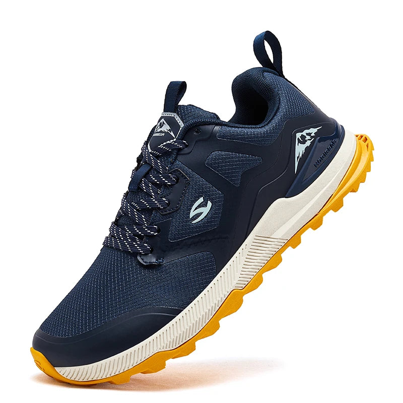 Unisex Hiking Sneakers — Lace-Up Trail Shoes