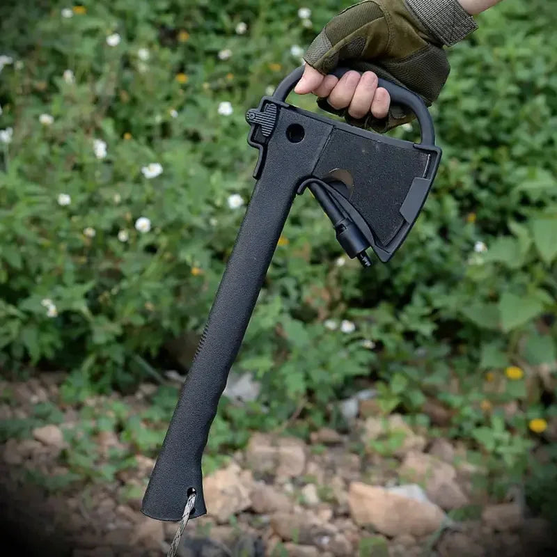 Survival Hatchet Kit — Axe, Saw, Knife & Fire Starter