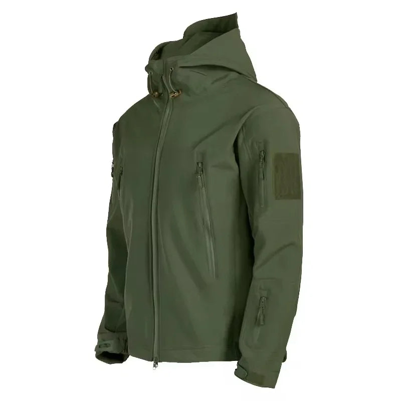 Tactical Soft Shell Jacket — Shark Skin, Waterproof