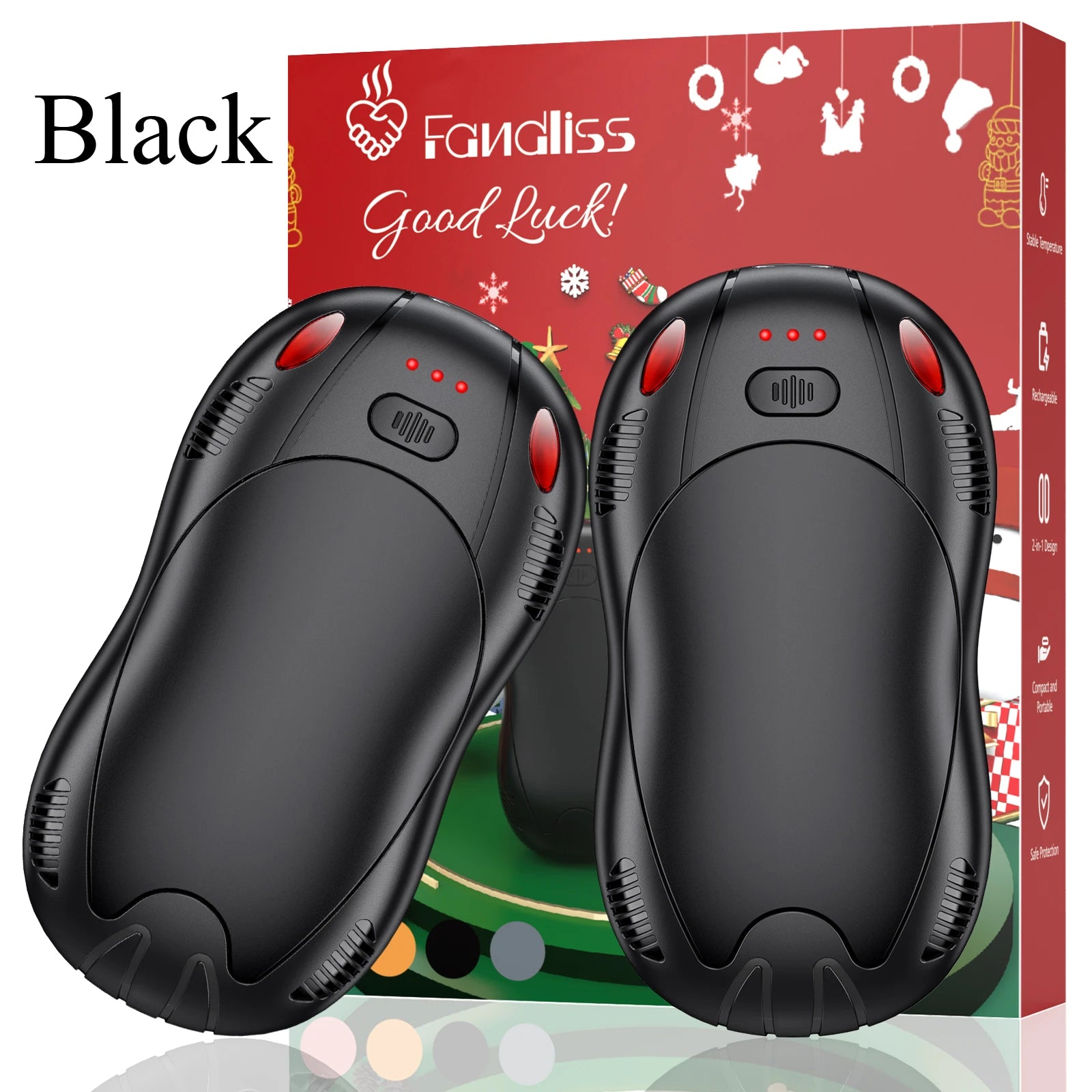 Rechargeable Hand Warmers — 10000mAh Power Bank
