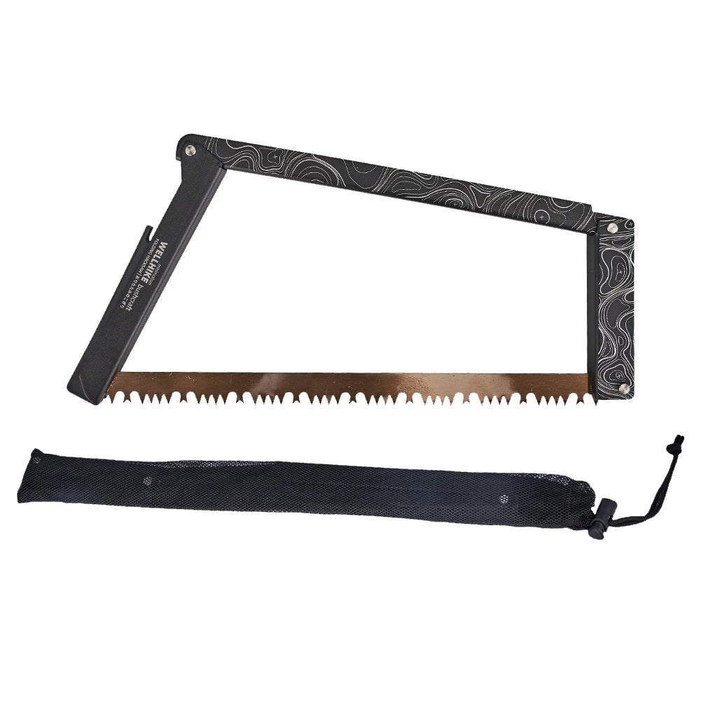 Folding Camping Saw — Aluminum Alloy Hand Saw