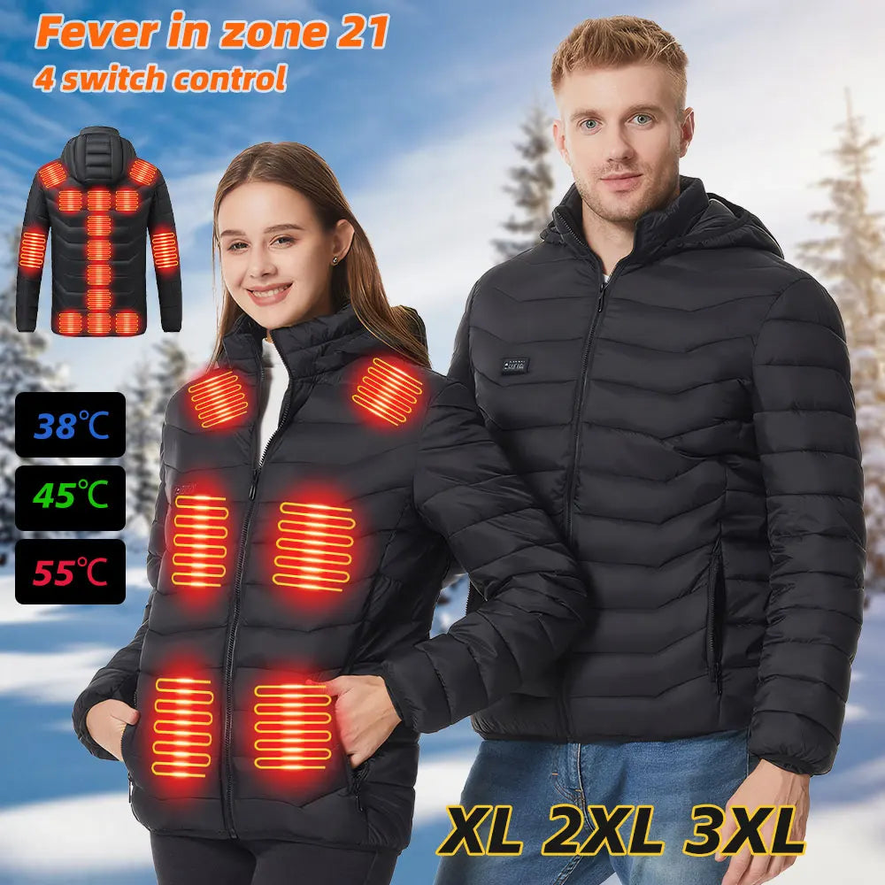 Heated Jacket — Smart Thermostat, 21 Heat Zones