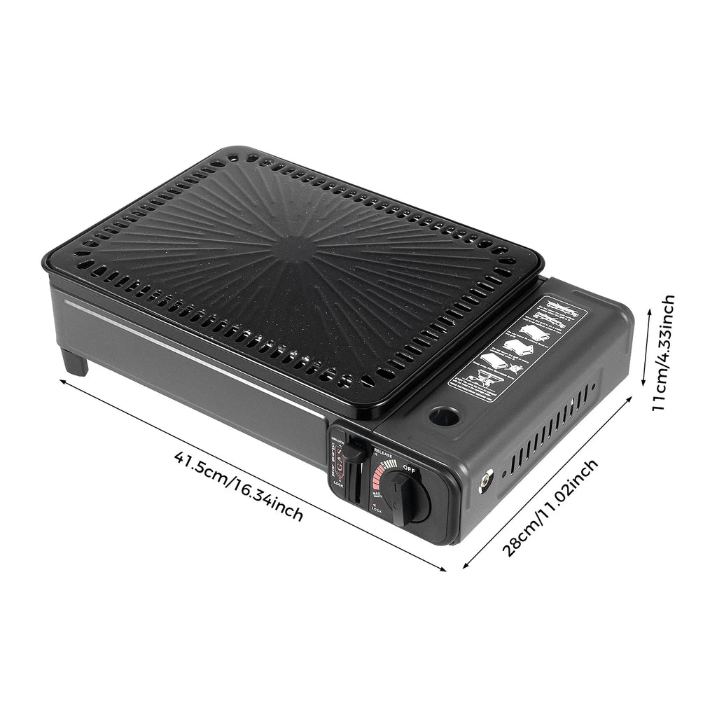 Portable Camping Grill — Butane Gas Stove
