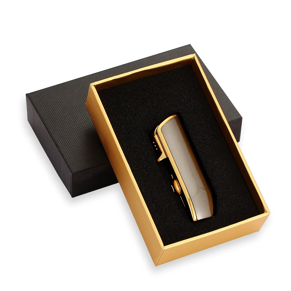 Luxury Windproof Butane Lighter — Refillable