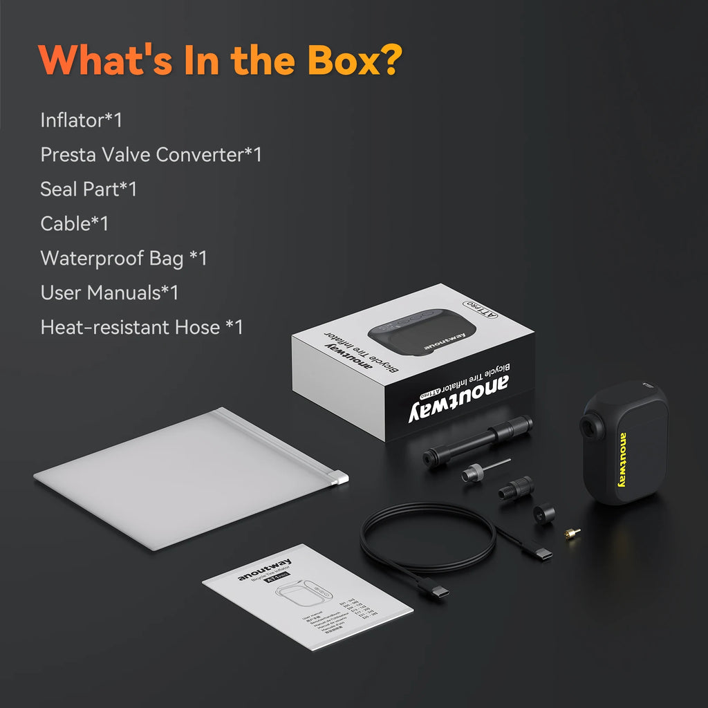 Pro Mini Electric Pump — Compact Tire Inflator