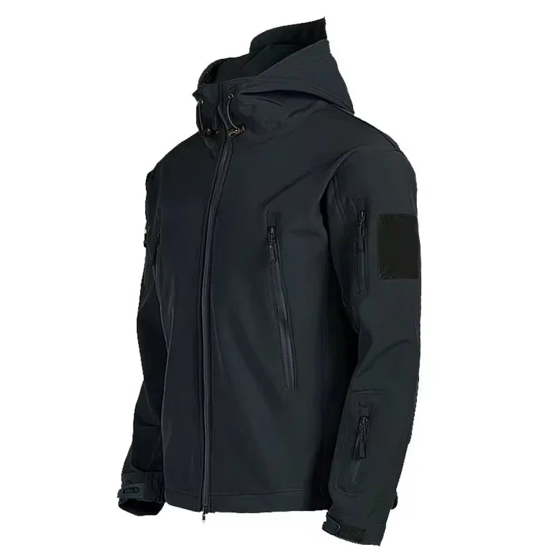 Tactical Soft Shell Jacket — Shark Skin, Waterproof
