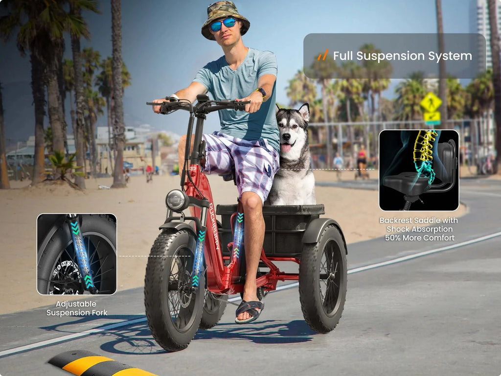 Husky Electric Trike 960W