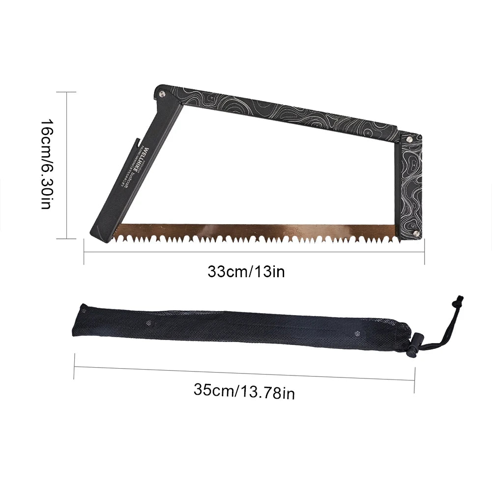 Folding Camping Saw — Aluminum Alloy Hand Saw