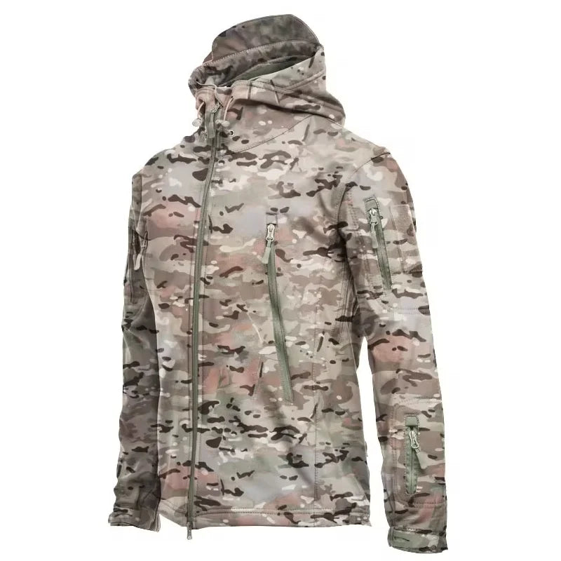 Tactical Soft Shell Jacket — Shark Skin, Waterproof